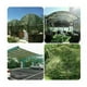 thumbnail image 4 of Redes de camuflaje militar reforzadas con malla blanca, para toldos de jardín, pérgolas, tiendas de campaña, lonas, refugios, cenadores, 3 x 3 x 5 m, camuflaje de jungla, 2 x 2 mJ, 4 of 5