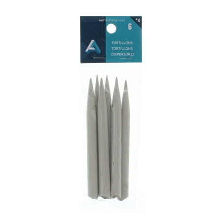 UPC: 0082435174853 | Art Alternatives Tortillons Large 6/Pkg. 5/16