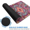 thumbnail image 6 of Long Mouse Pads for Desk,Colorful Tribal Pattern Desk Mats on Top Of Desks, Desk Mouse Pad Extra Large with 3mm Non-Slip Base and Stitched Edge for Gaming,Office,Work,Home 31.5"x11.8", 6 of 6