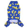 thumbnail image 6 of HDE Dog Pajamas One Piece Jumpsuit Lightweight Dog PJs Shirt for S-3XL Dogs Ducks Blue XL, 6 of 7
