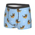 thumbnail image 2 of Disketp Cute Puppy Men'S Boxer Briefs,Soft And Breathable Cotton Underwear With Comfortflex Waistband, 2 of 9