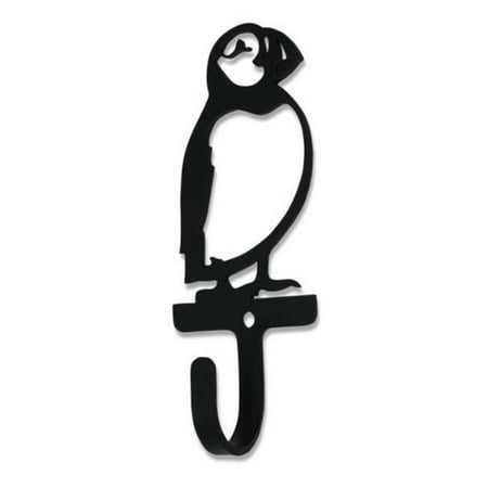 

Village Wrought Iron WH-358-S Puffin Wall Hook - Small