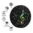 thumbnail image 4 of Susaid Music Notes Print Tire Covers,Waterproof Anti-UV Snow Sun Rain Tire Covers for RV,Truck, SUV, Trailer, Camper-17 inch, 4 of 6