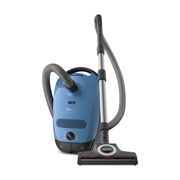 Miele Classic C1 Turbo Team Bagged Canister Vacuum for Hard Floors & Low-Medium Pile Carpet