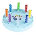 thumbnail image 2 of Cuentas de arcoíris a juego,Juego de combinación de cuentas de arco iris de juguete de clasificación de colores,Juguetes Montessori Percepción Del Color Educación Temprana,Juguete, 2 of 10
