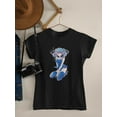 thumbnail image 3 of Anime Girl Ballerina Outfit T-Shirt Women -Image by Shutterstock, Female Small, 3 of 4