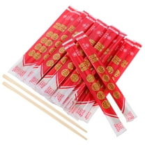 MUSEYA Traditional Japanese Chopsticks Red OPP 40 Pairs