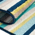 thumbnail image 6 of Unique Loom Azalea Collection Area Rug - Glenn (2' 11" x 12' Runner Teal/Teal), 6 of 8