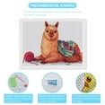 thumbnail image 6 of Diamond Art Kits for Adults, Cozy Knitting LlamaDiamond Painting Kits for Beginners, Frameless Round 5D Full Drill Diamonds Art Pictures Gem Art Crafts Home Decor Gifts, 6 of 8