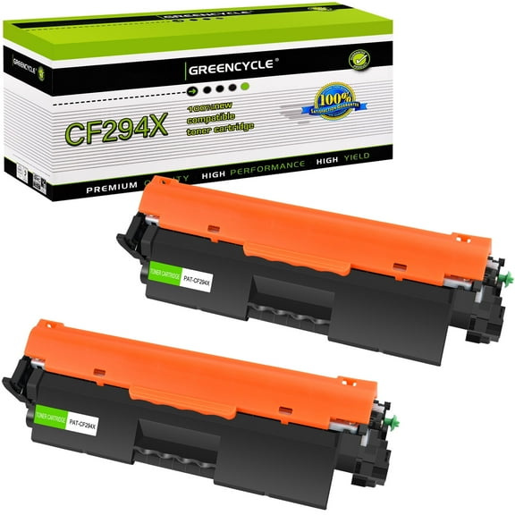 greencycle CF294X Toner Cartridge Replacement Compatible for HP 94X Black Toner Cartridge Laser Jet Pro MFP M148dw M148fdw M118dw M118 M149fdw Printer (2PCS)