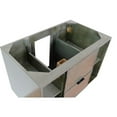 thumbnail image 2 of Bellaterra Home 36" Single wall mount vanity in Linen Gray finish - cabinet only, 2 of 9