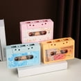 thumbnail image 3 of Retro Music Box Rich Color Simulated Nostalgic Antique Tape Plastic Ornament Romantic Clockwork Music Box Desktop Decoration Holi, 3 of 10