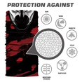 thumbnail image 2 of Máscara de tubo 3D sin costuras para protección contra el viento y el polvo, bandana para hombres y mujeres, máscara de esqueleto transpirable fina y duradera, motocicleta, ciclismo, pesca, ciclismo Adepaton 2033279-3, 2 of 9