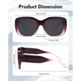 thumbnail image 3 of Gafas de Sol sobre Lentes Meeloog MST0066 Polarizadas para Mujer, 3 of 7