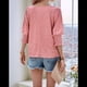 thumbnail image 2 of Blusa Informal con Cuello Redondo y Ligera para Mujer, Color Rosa, Talla S, 2 of 7