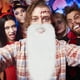 thumbnail image 4 of 2 piezas de barba vikinga blanca realista, bigotes falsos, barba divertida, vello facial falso, accesorios de disfraz, barbas largas de piel sintética, suministros para fiesta de Halloween y cosplay, 4 of 4