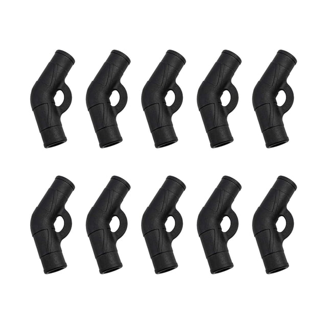 Mosiee 10Pcs Camping Tent Pole Joint Tent Repair Accessories Tent Support Rod Connector