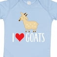 thumbnail image 4 of Inktastic Goat Cute I Love Goats Farm Animal Boys or Girls Baby Bodysuit, 4 of 5