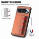 thumbnail image 3 of For Google Pixel 9 / Pixel 9 Pro Case RFID Blocking Card Holder Carbon Fiber Leather+PC+TPU Phone Co, 3 of 5