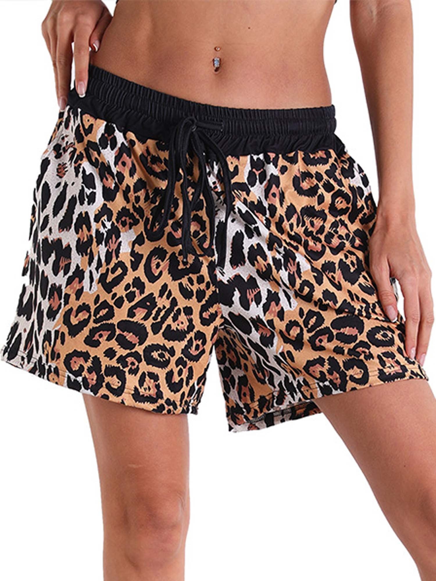 FOREVER Women Printed Drawstring Shorts 