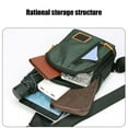 thumbnail image 5 of Men's Fashion Chest Bag, Large Capacity Waterproof Crossbody Bag, Adjustable Strap for Daily Use, Travel, Sports, and Business, 5 of 6