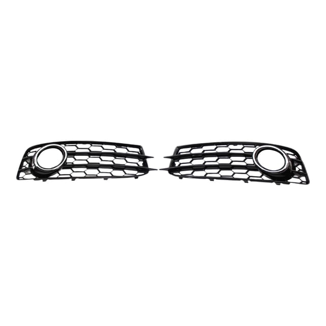 2 uds Luces antiniebla del Parachoques delantero shamjiam Reemplazo Premium 8P0807681AF Plata