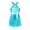 Sky Blue, variant on Sequins Fringe Dress for Women Girls Ballet Latin Dance Dress Jazz Chacha Belly Rumba Samba Gold 6