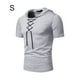 thumbnail image 5 of Sudaderas con capucha de manga corta Qarigey para hombres gris claro S Type2 NO2, 5 of 6