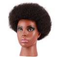 thumbnail image 1 of Cabeza de maniquí Kalyx afroamericana con cabello 100% humano, 1 of 7