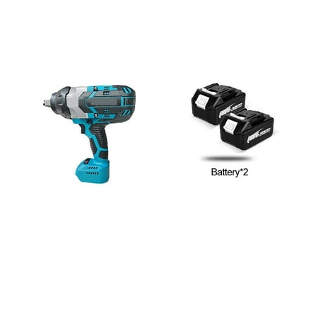 

2000 N. M Brushless Impact Electric Wrench 3/4-inch Sleeve Large Shaft Torque Cordless Drive Tool Battery