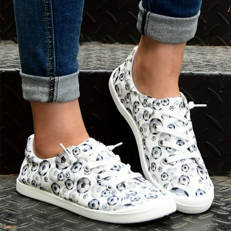 

Exclusive New Arrival Sale HIMIWAY Embellished Women s Loafers Chic Slip-On Shoes White 36 US(5.5)