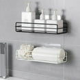 thumbnail image 4 of Estante de almacenamiento para baño de hierro forjado, almacenamiento para baño de hierro forjado, estante colgante para baño, organizador de inodoro Ultra sensible, 4 of 8