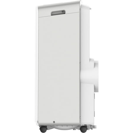 Keystone - 115V Portable Air Conditioner with Follow Me Remote Control for a Room up to 350 Sq. Ft. - White