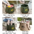 thumbnail image 7 of Collapsible 5 Gallon Bucket for Fishing and Camping Waterproof Lightweight Durable, 7 of 7