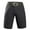 Dark Gray, variant on Bcfgryg Male Summer Shorts Pockets Cargo Sports Pocket Button Pants Men's Shorts Black 29