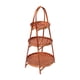 thumbnail image 1 of Cesta de frutas tejida de bambú, organizador de cesta de pan, cesta decorativa para comida, cesta de almacenamiento de bambú rústica, almacenamiento d 3 Capas 45cmx22cm, 1 of 9