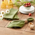 thumbnail image 4 of DII Solid Napkin Set Collection, 20x20, Antique Green, 6 Piece, 4 of 8