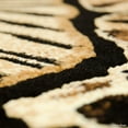 thumbnail image 4 of Allstar Black High Density Double Shot Drop-Stitch Carving Exotic Animal Skin and Nature. Safari Woven Area Rug (5' 2" x 7' 2"), 4 of 6