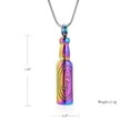 thumbnail image 2 of Constantlife Cremation Jewelry for Ashes Holder Bar Urn Necklace Pendant Memorial Ash Jewelry Beer Bottle Keepsake Jewelry for Ashes, 2 of 6