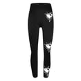 thumbnail image 4 of QATAINLAV Leggings for Women Valentine Day Heart Print Gym Yoga Pants Casual Tummy Control Butt Lifting Workout Pants Butt Lifting Tight Leggings Black S Sales of The Week, 4 of 5