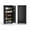 Black, variant on CazToi 72" Heavy Duty Metal Garage Cabinet with Pegboard & Locking Wheels Adjustable Shelves 120lb Capacity