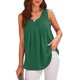 thumbnail image 1 of Blusa plisada con cuello redondo, holgada, ajustada, de Color puro, con cuello redondo, plisada, para mujer, chica, citas, 1 of 6