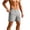 Gray, variant on Mens Mid Rise Black Zipper Pocket Athletic Shorts, Drawstring Waist Skin-Friendly Breathable Workout Training Bottoms Blue M