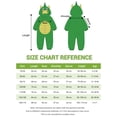 thumbnail image 6 of MICHLEY Unisex Baby Flannel Hooded Romper Animal Ears Costume Warm Jumpsuit for Autumn Winter, 6 of 9