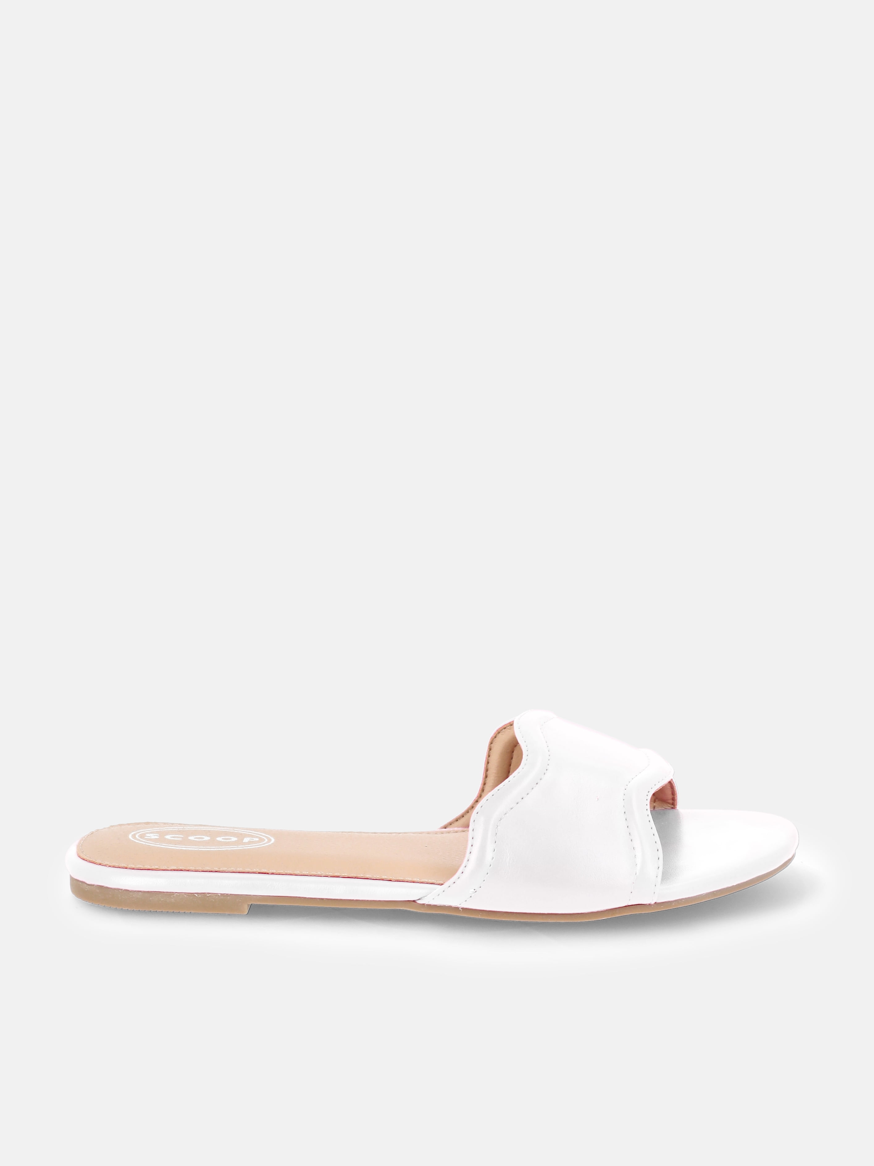 Scoop Womens Wave Slide Sandals