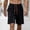 (Casual 86)Black, variant on Mens Plus Size Shorts Big Tall Bottoms Ice Silk Summer Thin Drying Beach Loose Sports Casual Fashion Oversize Short Pants