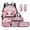 Axolotl Cherry Blossom, variant on Binienty Axolotl Print 5th Grade Girls Backpack Set 5 Piece Breathable School Bookbag School Lunch Bag Pencil Bag With Zipper Bookmarks Kids School Supplies