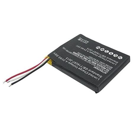 YD362937P Battery for GoPro Hero 3, Hero 3+, Hero 4, ARMTE-001 Wi-Fi Remote, 350mAh