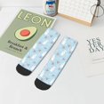 thumbnail image 7 of Pofeuu Easter Rabbit Print 30cm Socks, Adult Running Hiking Socks for Youth and Adult, 7 of 7