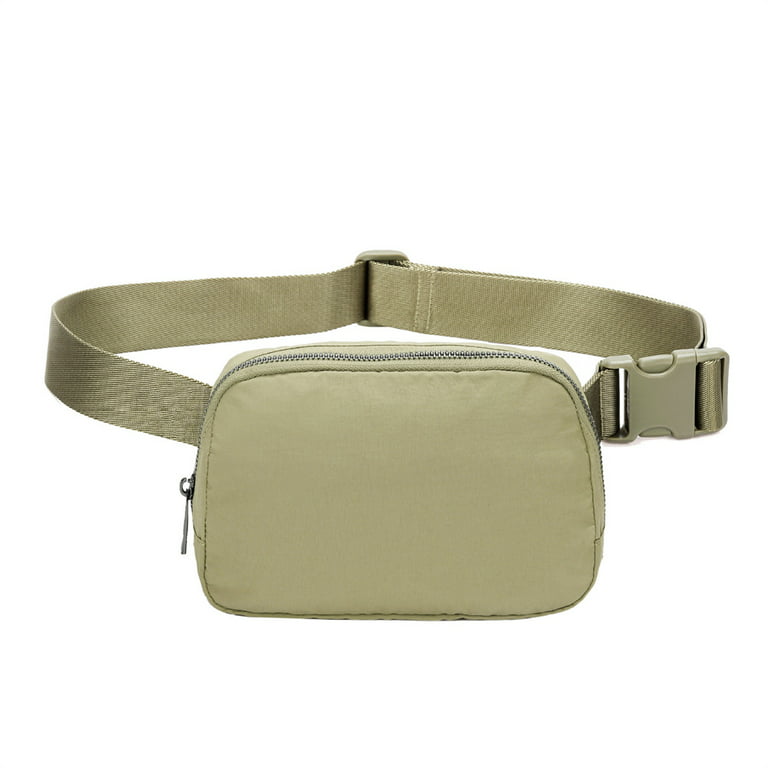 Men's Leather Bag - Men's Belt Bag - Green